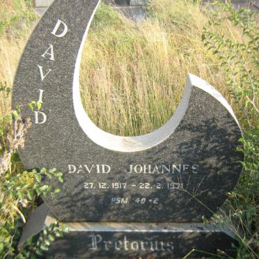 PRETORIUS David Johannes 1917-1971