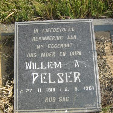 PELSER Willem A. 1919-1961