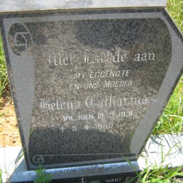 PLESSIS Helena Catharina, du nee VILJOEN 1931-1960