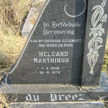 PREEZ Helgard Marthinus, du 1906-1976 &amp; Anna KOEN voorheen DU PREEZ nee MINNAAR 1912-2014