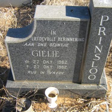 PRINSLOO Gielie 1962-1962