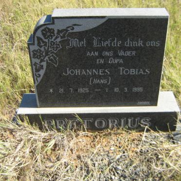 PRETORIUS Johannes Tobias 1925-1995