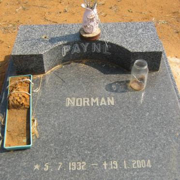 PAYNE Norman 1932-2004