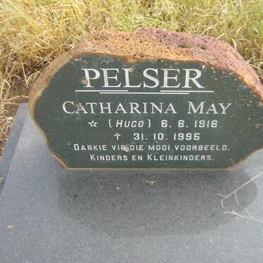 PELSER Catharina May nee HUGO 1916-1995