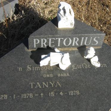 PRETORIUS Tanya 1978-1978