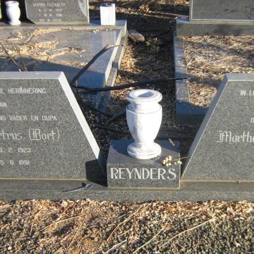 REYNDERS Hendrik Petrus 1923-1991 &amp; Martha Maria 1925-