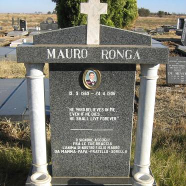 RONGA Mauro 1969-1996