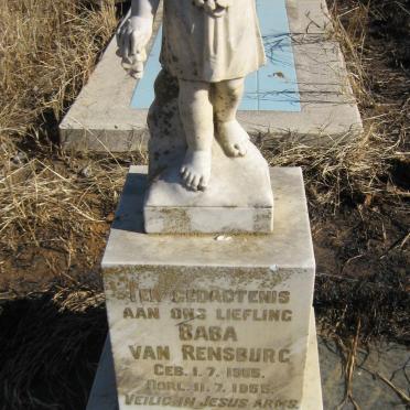 RENSBURG Baba, van 1955-1955