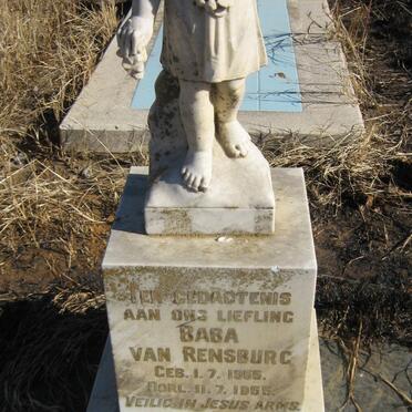 RENSBURG Baba, van 1955-1955