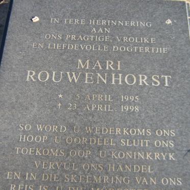 ROUWENHORST Mari 1995-1998