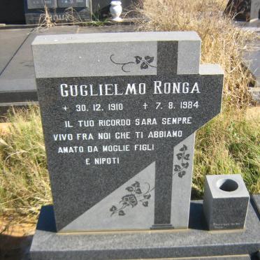 RONGA Guglielmo 1910-1984