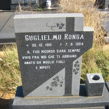 RONGA Guglielmo 1910-1984