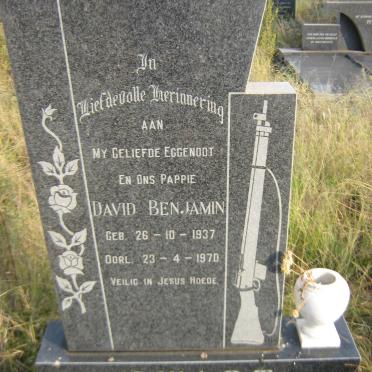 SWART David Benjamin 1937-1970