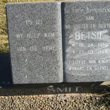 SMIT Betsie 1950-1989