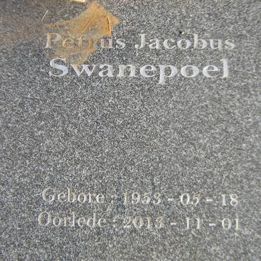 SWANEPOEL Petrus Jacobus 1953-2013
