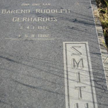 SMITH Barend Rudolph Gerhardus 1926-1982
