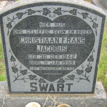 SWART Christiaan Frans Jacobus 1942-1959