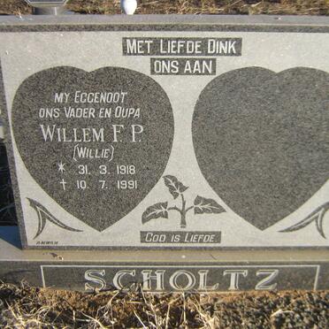 SCHOLTZ Willem F.P. 1918-1991