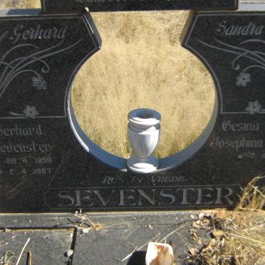 SEVENSTER Gerhard 1959-1987 &amp; Gesina Susanna Josephina 195?-