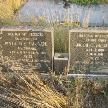 TALJAARD Jacob C. 1903-1981 &amp; Heyla M.S. CONRADIE 1917-1966