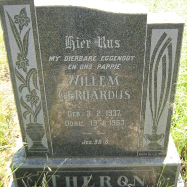 THERON Willem Gerhardus 1937-1963