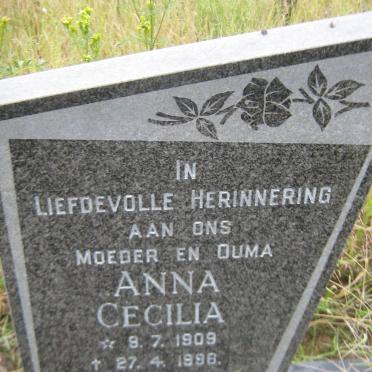 VOGEL Anna Cecilia 1909-1996