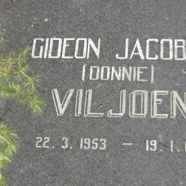 VILJOEN Gideon Jacobus 1953-1998