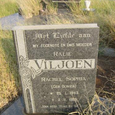 VILJOEN Rachel Sophia nee OLIVIER 1943-1969