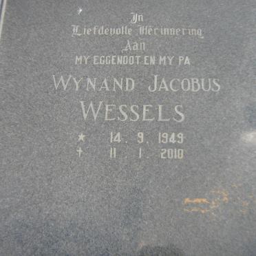 WESSELS Wynand Jacobus 1949-2010
