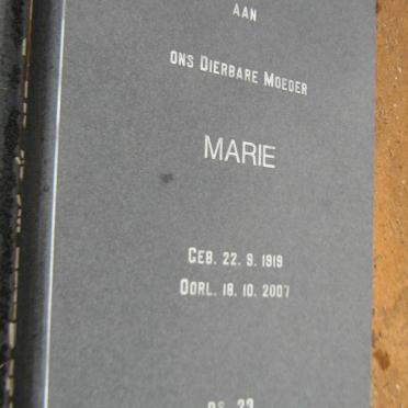 ZEELIE Marie 1919-2007