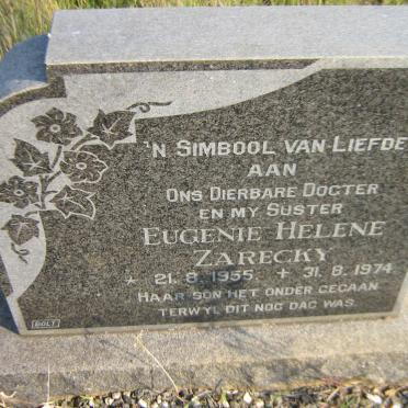 ZARECKY Eugenie Helene 1955-1974