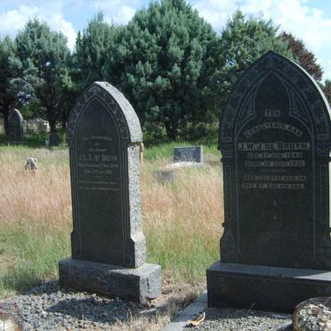 BRUYN J.W.J., de 1849-1921 &amp; J.L.S. ERASMUS 1844-1937