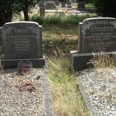 ERWEE Gert Hendrik 1869-1954 &amp; Elizabeth Maria MARE 1876-1941 :: ERWEE Gert Hendrik 1912-1918