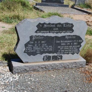 ELS Pieter 1897-1976 &amp; Helena BEZUIDENHOUT 1900-1963