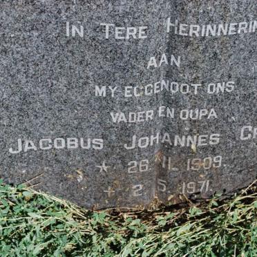 GREEFF Jacobus Johannes 1909-1971