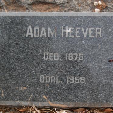 HEEVER Adam 1875-1958