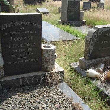 JAGER Lodewyk Theodorus, de 1878-1955