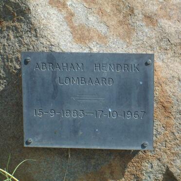 LOMBAARD Abraham Hendrik 1883-1967