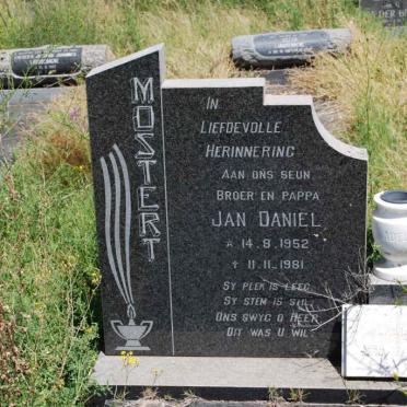 MOSTERT Jan Daniel 1952-1981