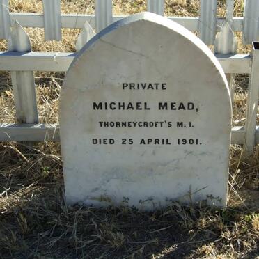 MEAD Michael -1901