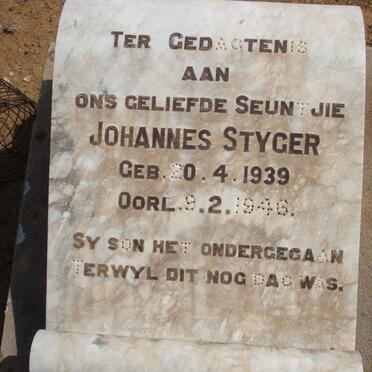 STYGER Johannes 1939-1946