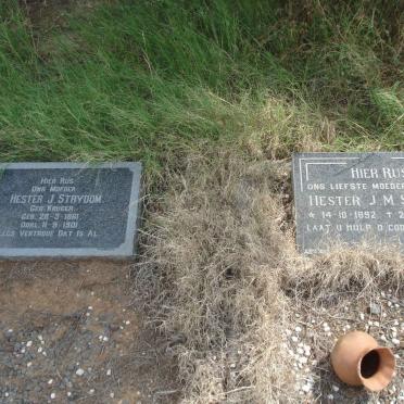 STRYDOM Hester J. nee KRUGER 1861-1901 :: STRYDOM Hester J.M. 1892-1972