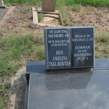 TSALAVOUTAS Joan Angelina 1933-1933