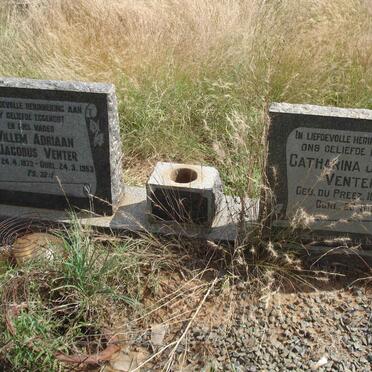 VENTER Willem Adriaan Jacobus 1873-1953 &amp; Catherina Jacoba DU PREEZ 1886-1961