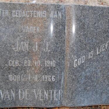 VENTER Jan J.J., van de 1916-1966