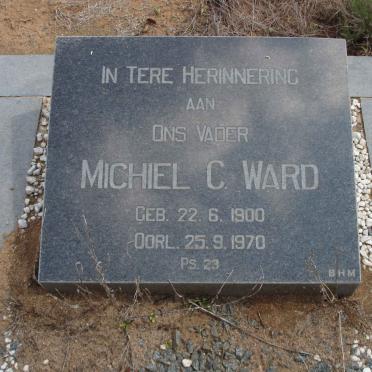 WARD Michiel C. 1900-1970