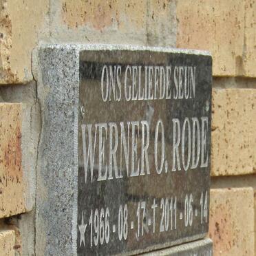 RODE Werner O. 1966-2011