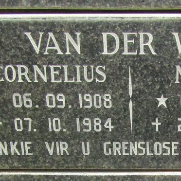 WATH Cornelius, van der 1908-1984 & Miemie 1919-2003