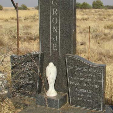 CRONJE Frans Johannes Cornelius 1916-1986