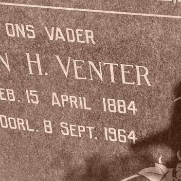 VENTER Jan H. 1884-1964
